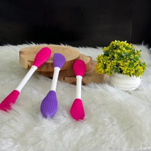 براش دو سر سیلیکونی مواد گذاری اسکالپ
