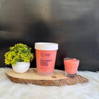 اسکراب کندی بیوتی توت فرنگی ضد ریزش نمکی انواع پوست پوست چرب